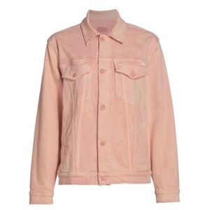 MOTHER Pink Jean Jacket